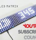 DIY BIG LED Matrix Youtube Subscriber Counter