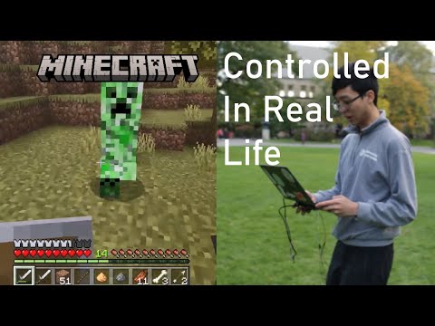 Controlling Minecraft in Real Life with an Arduino